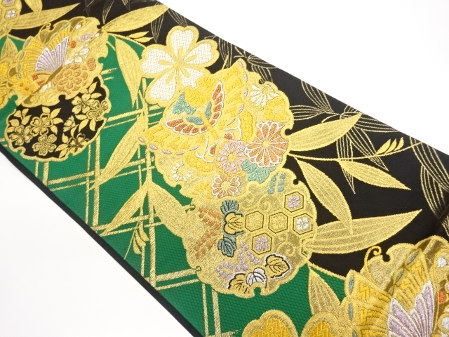 JAPANESE FUKURO OBI / WOVEN BUTTERFLY